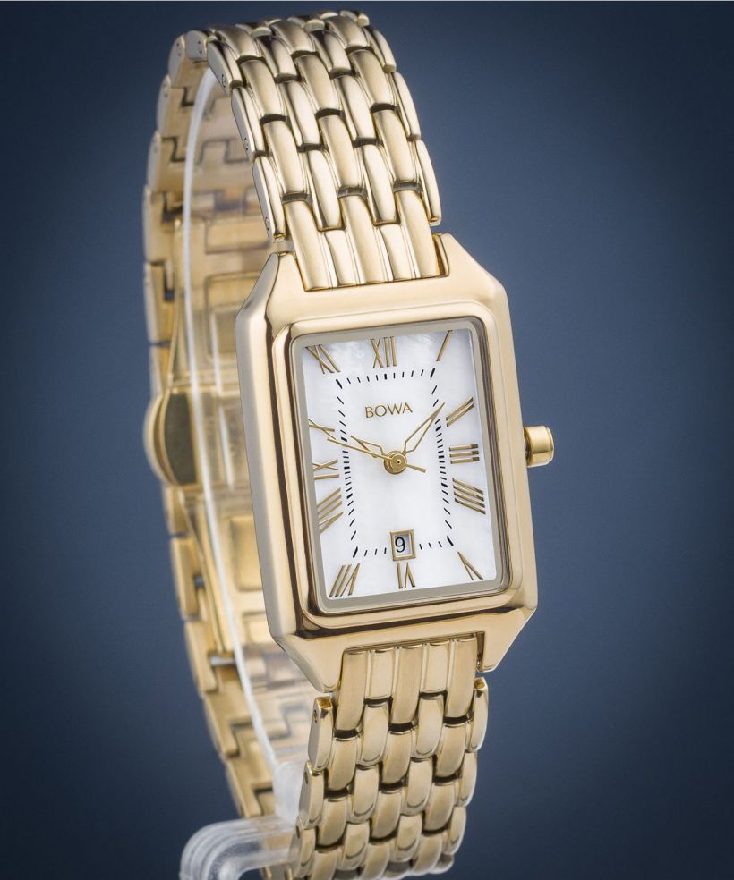 Zegarek damski BOWA Barcelona Pearl Gold Steel 23