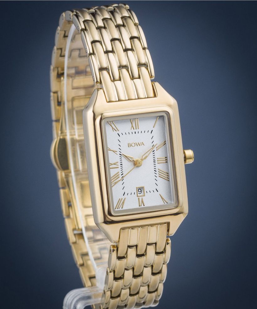 Zegarek damski BOWA Barcelona White Gold Steel 23