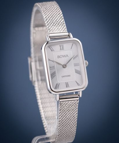 Zegarek damski BOWA Dubai Full Silver Mesh 20
