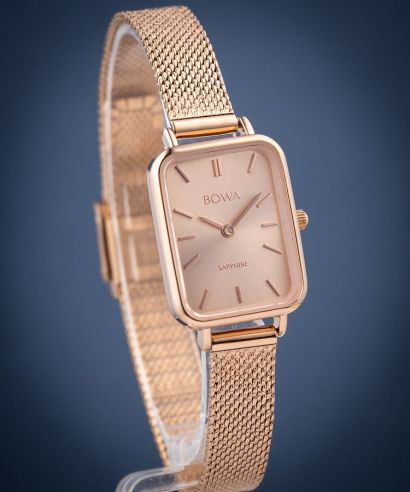 Zegarek damski BOWA Dubai Full Rose-Gold Mesh 20