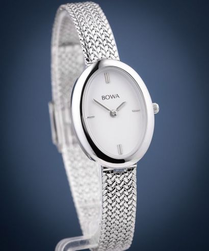 Zegarek damski BOWA Oslo White-Silver Mesh 23