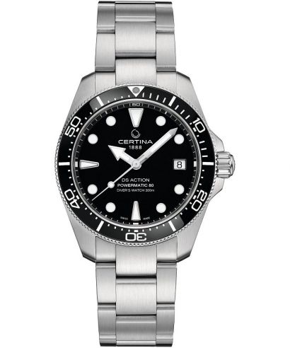 Zegarek męski Certina DS Action Diver 38 mm Powermatic 80 Automatic