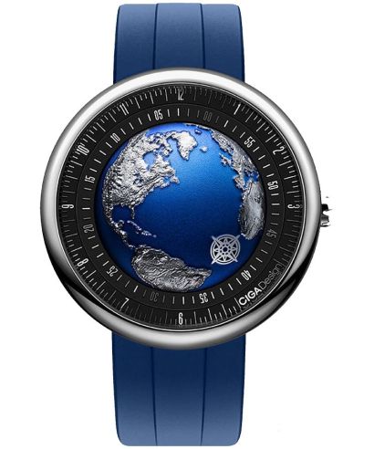 Zegarek męski Ciga Design Blue Planet II Automatic Titanium