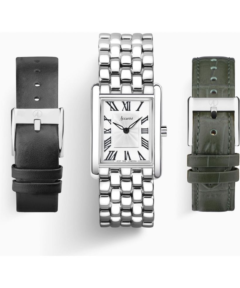 Zegarek damski Accurist Rectangle Gift Set
