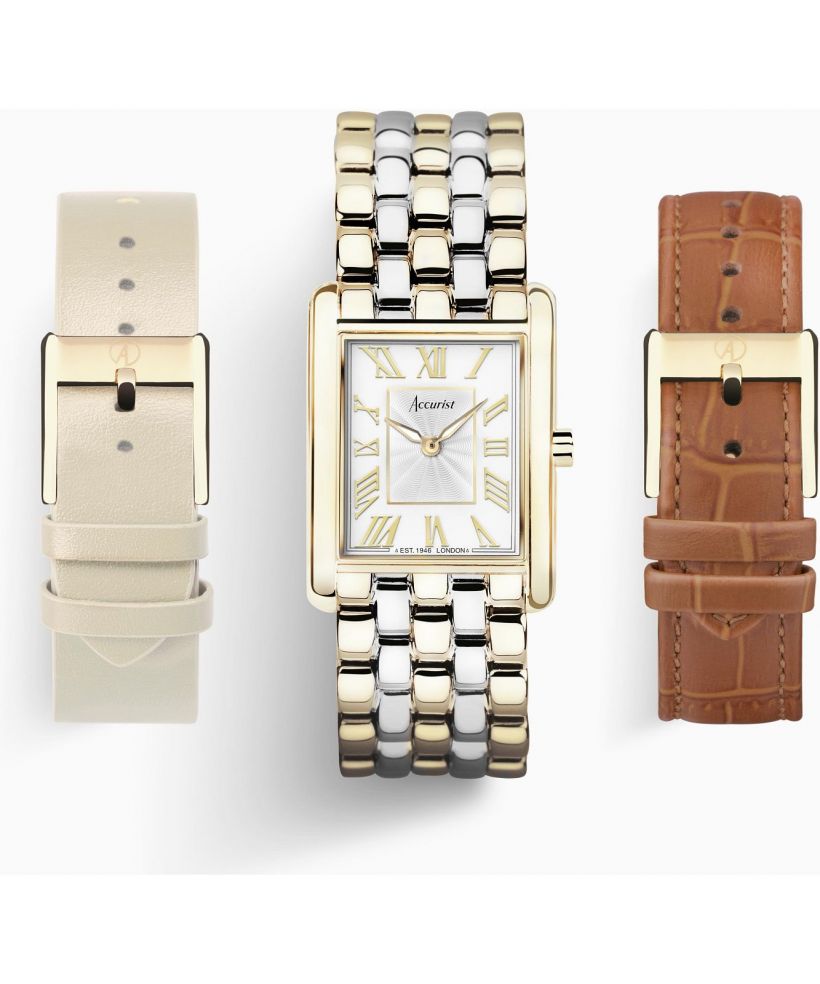 Zegarek damski Accurist Rectangle Gift Set