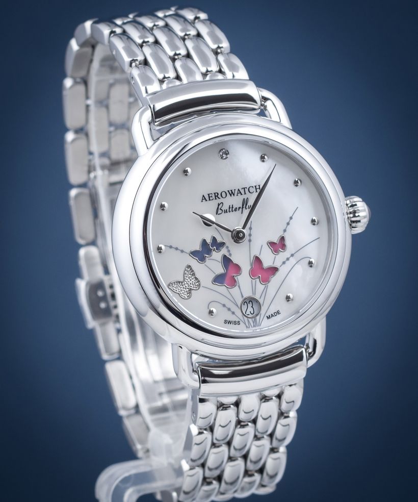 Zegarek damski Aerowatch 1942 Butterfly Limited Edition