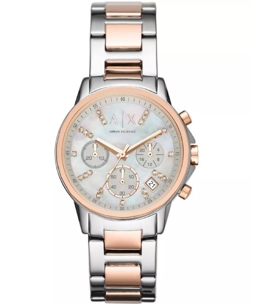 Zegarek damski Armani Exchange Lady Banks Chronograph