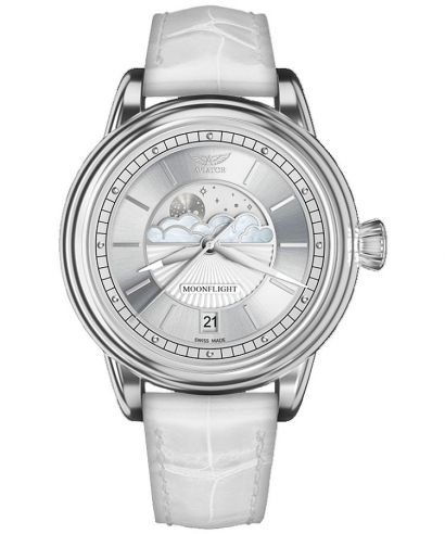 Zegarek damski Aviator Douglas Moonflight