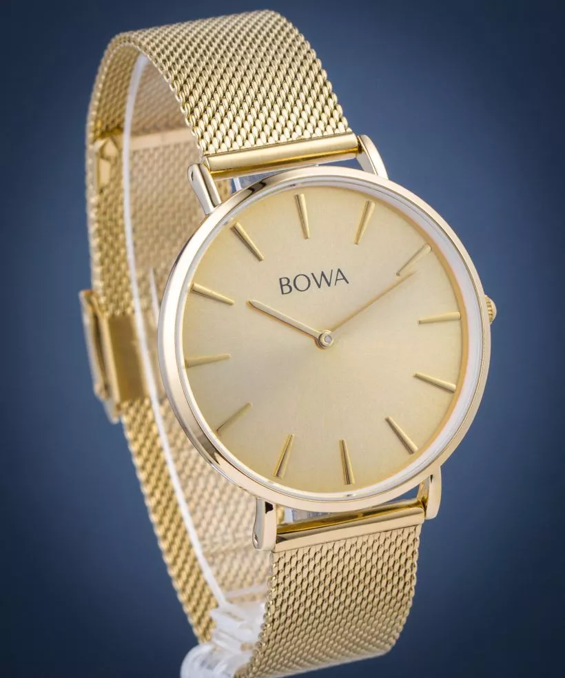 Zegarek BOWA New York Full Gold Mesh 38