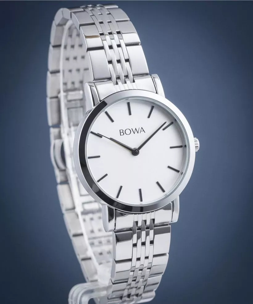 Zegarek damski BOWA Tokyo White Silver Steel 33