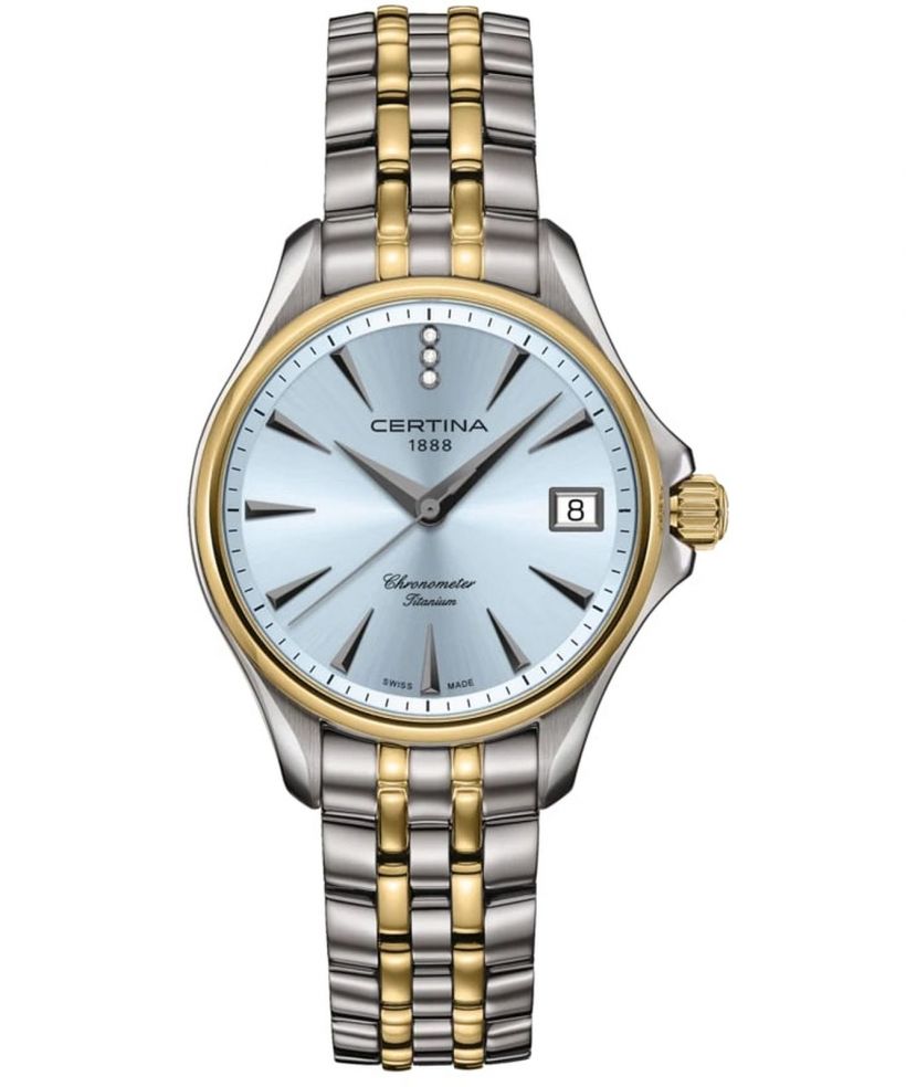 Zegarek damski Certina DS Action Lady Diamonds Titanium