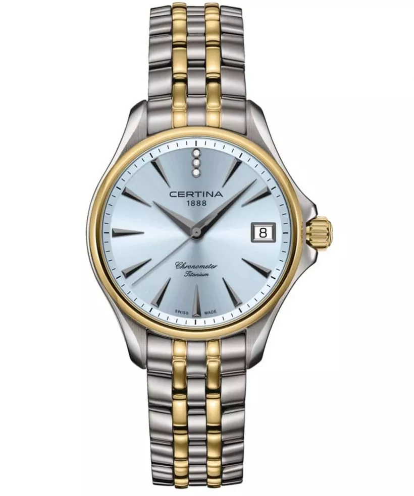Zegarek damski Certina DS Action Lady Diamonds Titanium