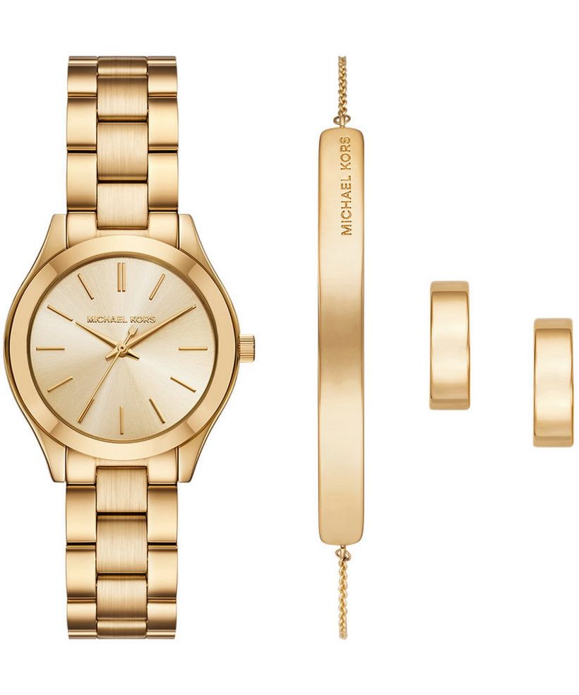 Zegarek damski Michael Kors Slim Runway SET