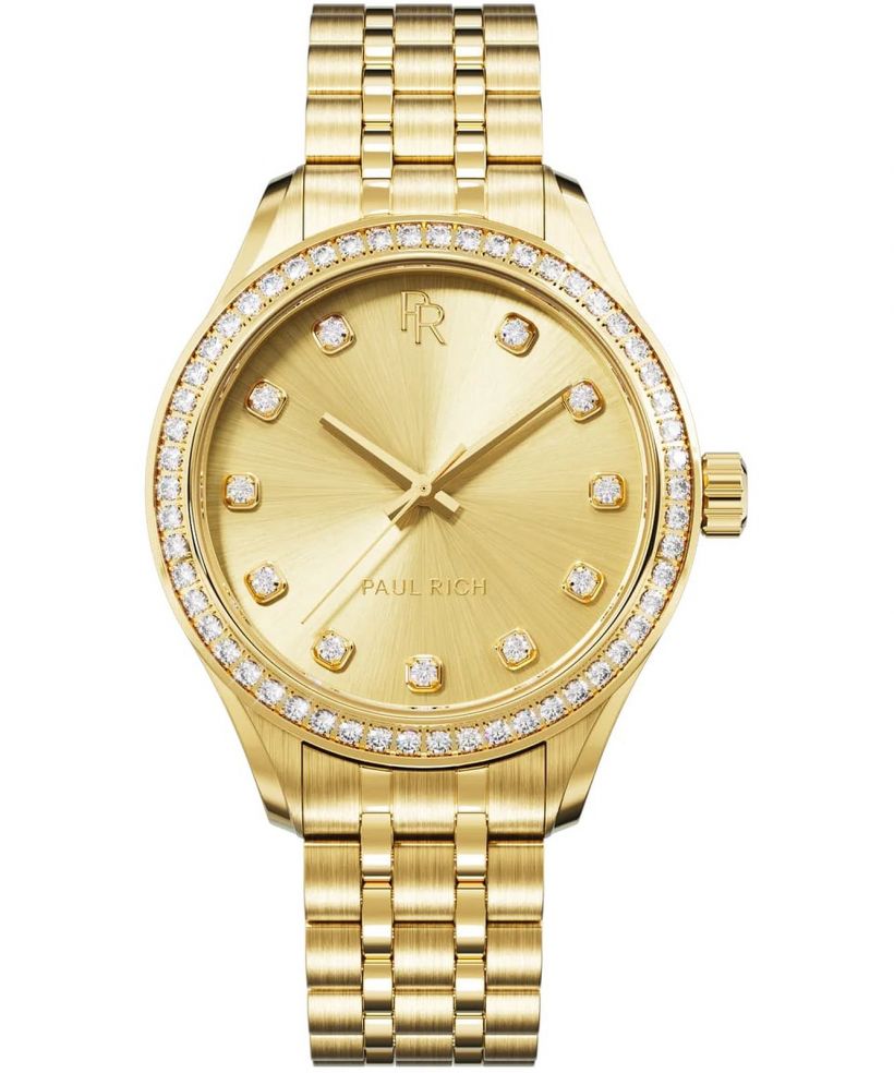 Zegarek damski Paul Rich Crystelle All Gold