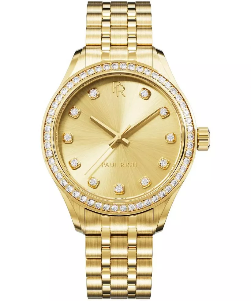 Zegarek damski Paul Rich Crystelle All Gold