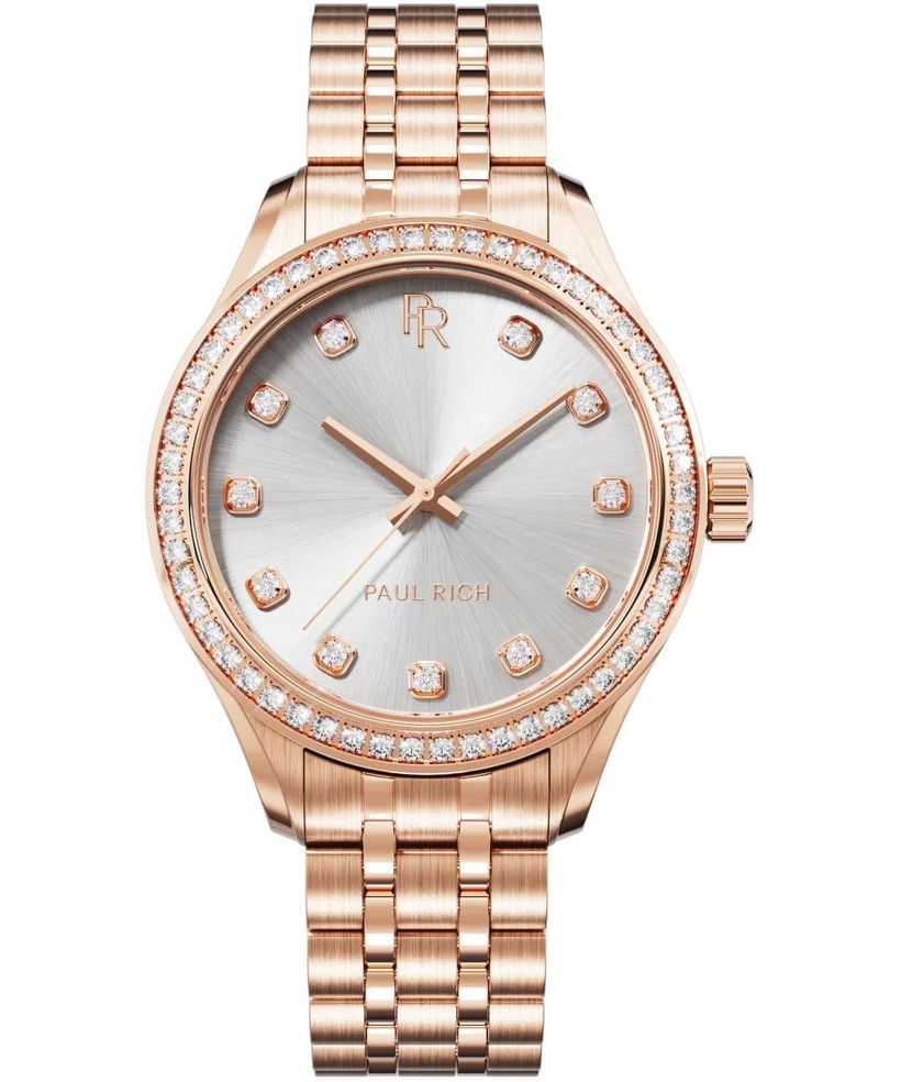 Zegarek damski Paul Rich Crystelle Rose Gold Silver