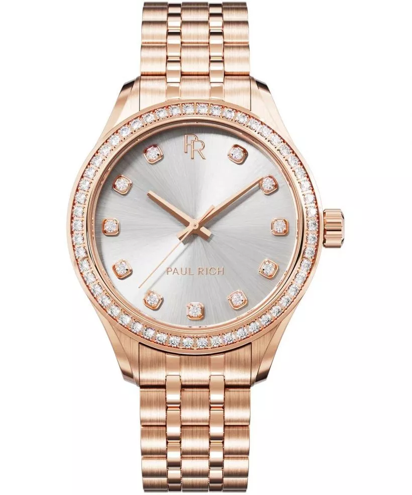 Zegarek damski Paul Rich Crystelle Rose Gold Silver