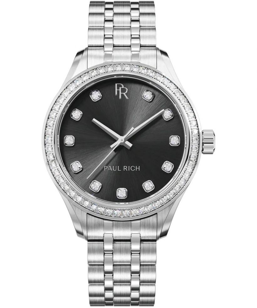 Zegarek damski Paul Rich Crystelle Silver Black