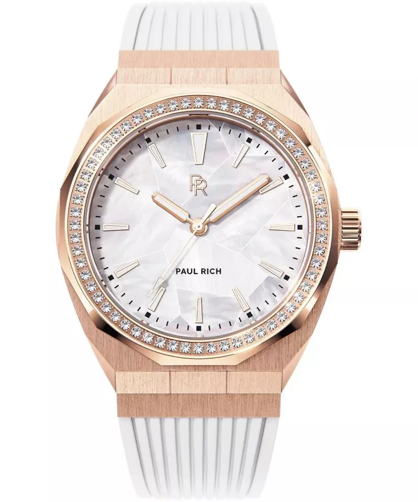Zegarek damski Paul Rich Heart of the Ocean White Rose Gold