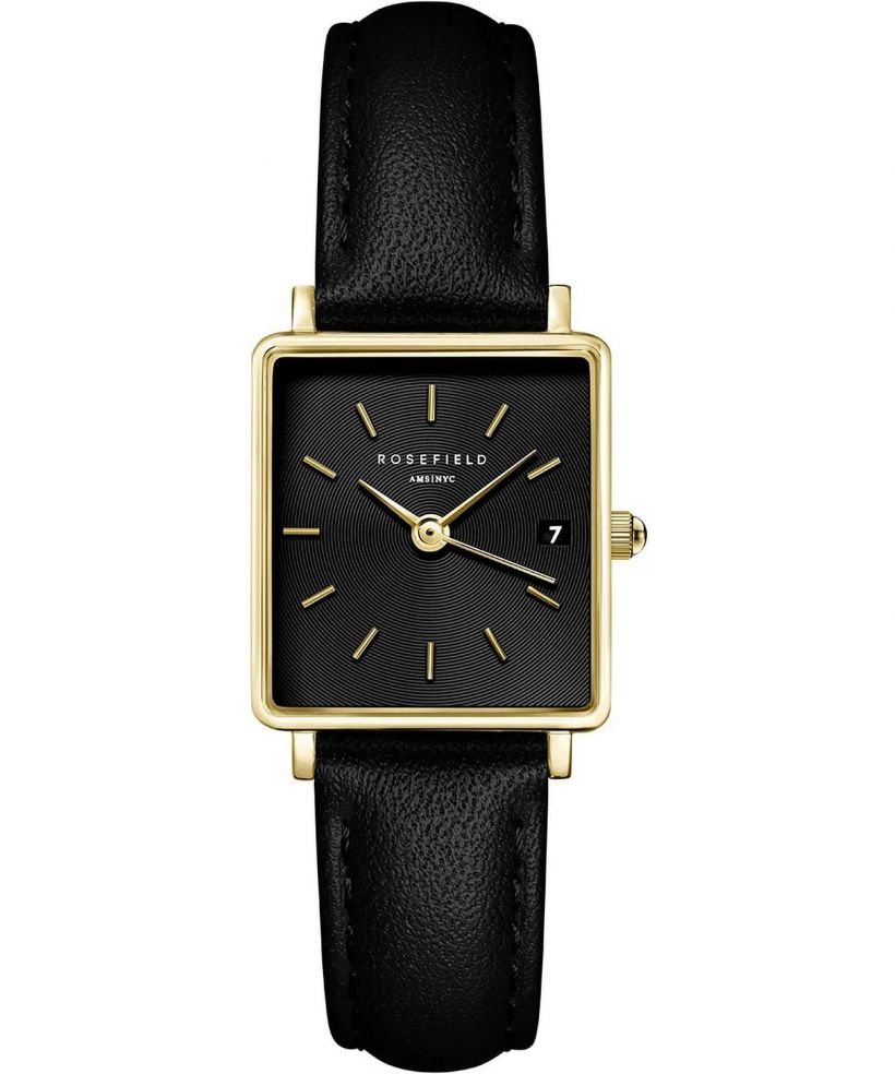 Zegarek damski Rosefield Boxy XS Black