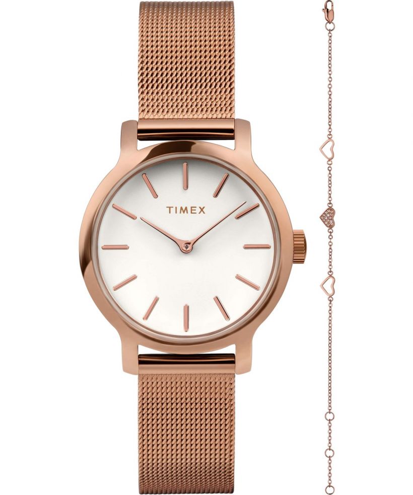 Zegarek damski Timex Transcend Gift Set