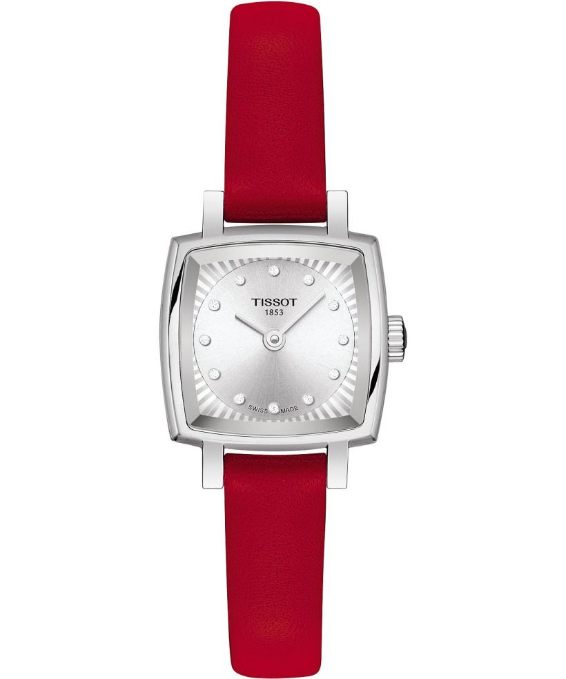 Zegarek damski Tissot Lovely Square Valentines Diamonds SET