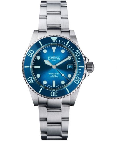 Zegarek męski Davosa Ternos Diver Blue Lagoon Automatic Chronograph Limited Edition