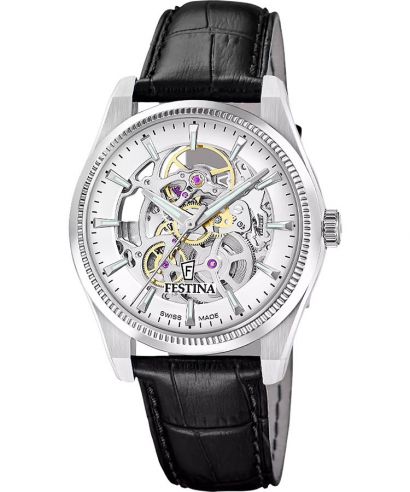 Zegarek męski Festina Classic Automatic Skeleton