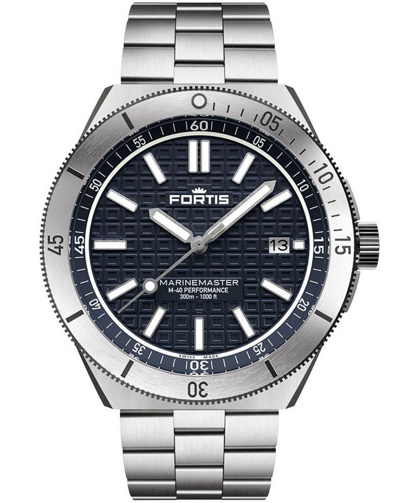Zegarek Fortis Marinemaster M-40 Gravity Black Automatic