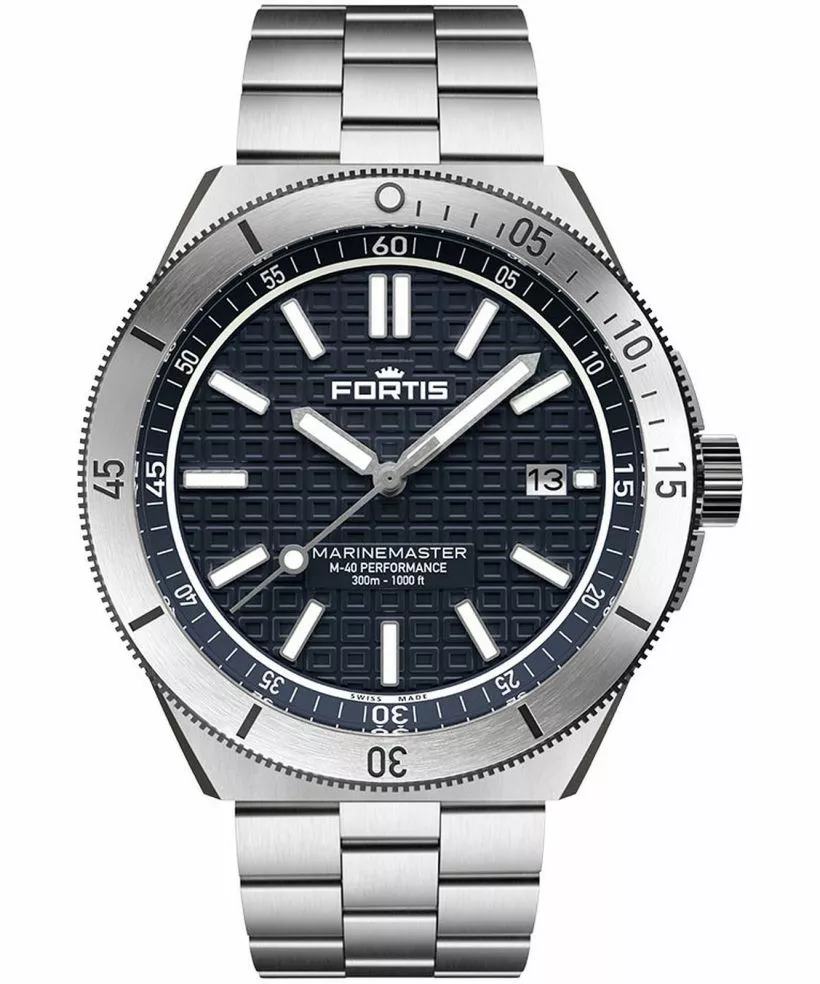 Zegarek Fortis Marinemaster M-40 Gravity Black Automatic