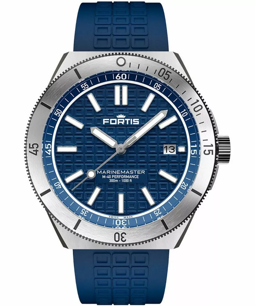 Zegarek Fortis Marinemaster M-40 Ocean Blue Automatic