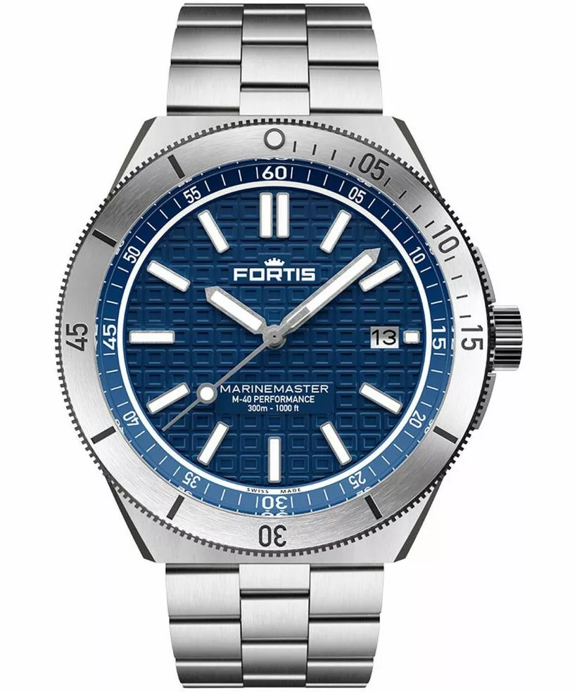 Zegarek Fortis Marinemaster M-40 Ocean Blue Automatic