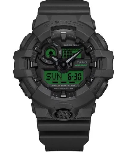 Casio G-Shock Black and Electro Green