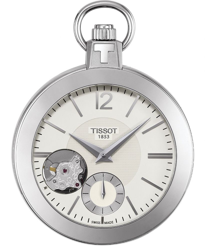 Zegarek kieszonkowy Tissot T-Pocket Mechanical Skeleton