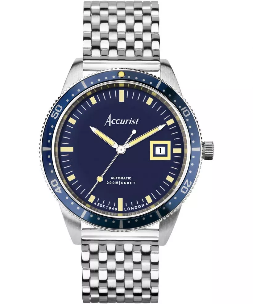 Accurist Dive Automatic 42mm - Blue 72006