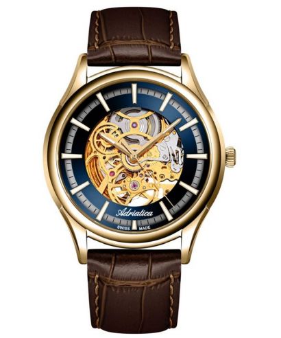 Zegarek męski Adriatica Classic Skeleton Automatic