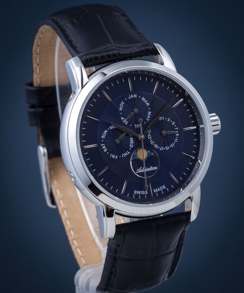 Zegarek męski Adriatica Moonphase