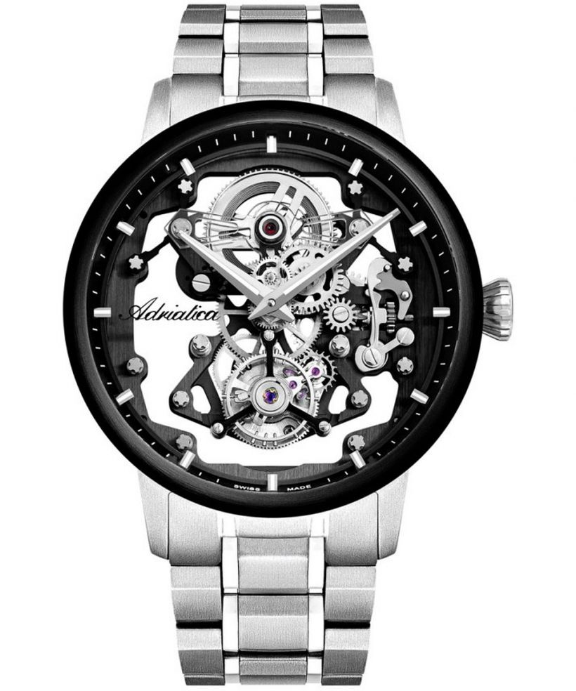 Zegarek męski Adriatica Tourbillon Skeleton Limited Edition