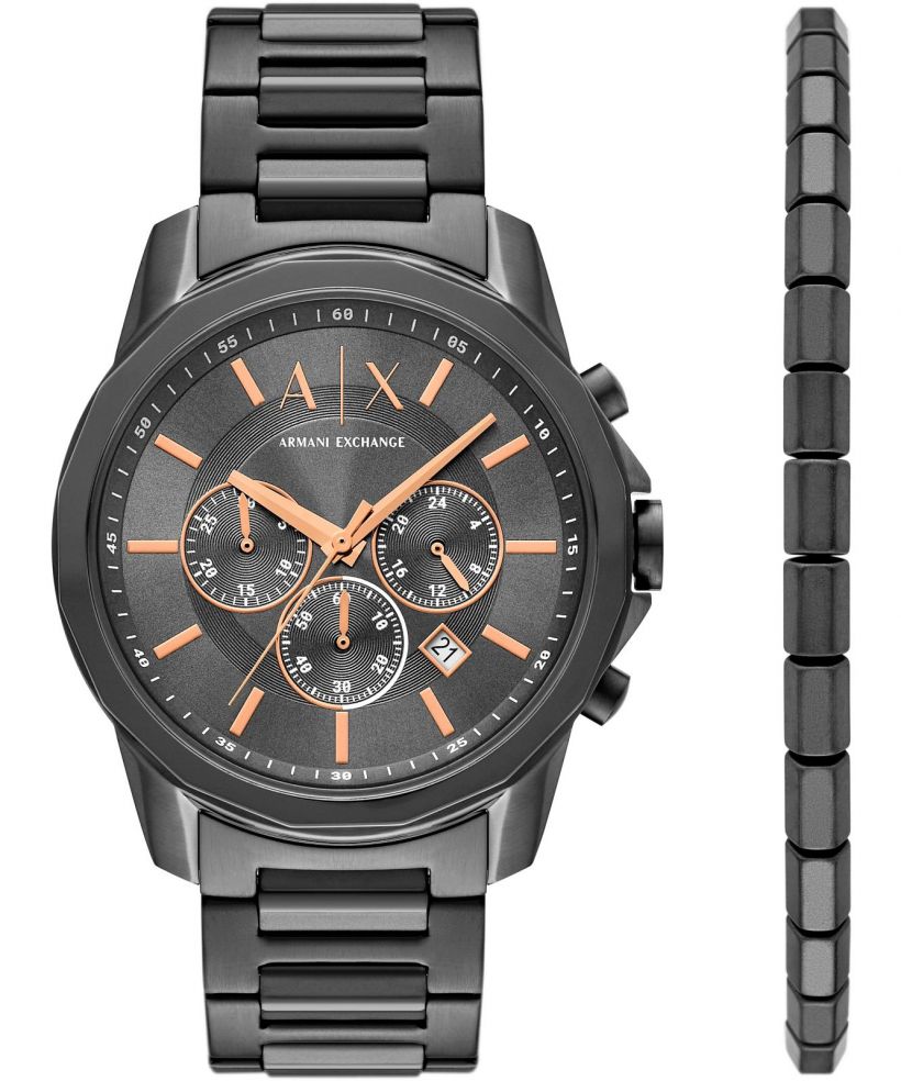 Zegarek męski Armani Exchange Banks Chronograph SET