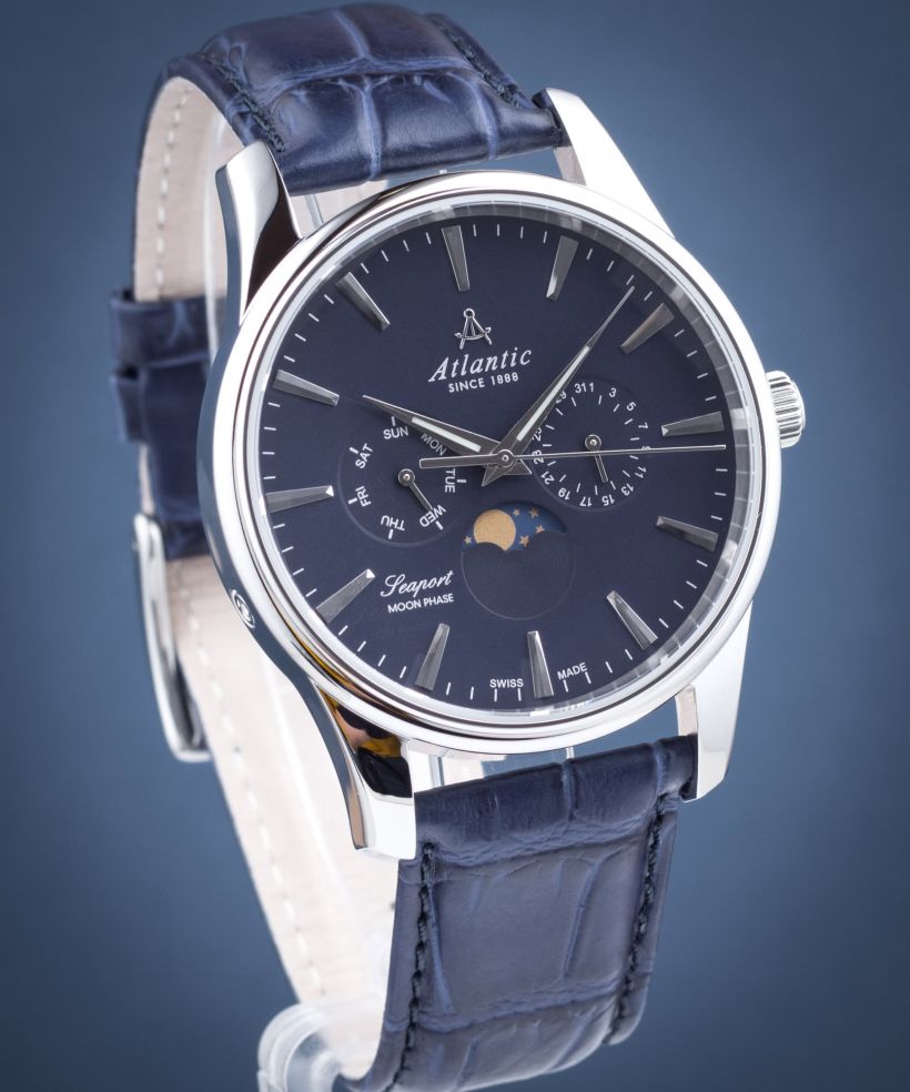 Zegarek męski Atlantic Seaport Moon Phase