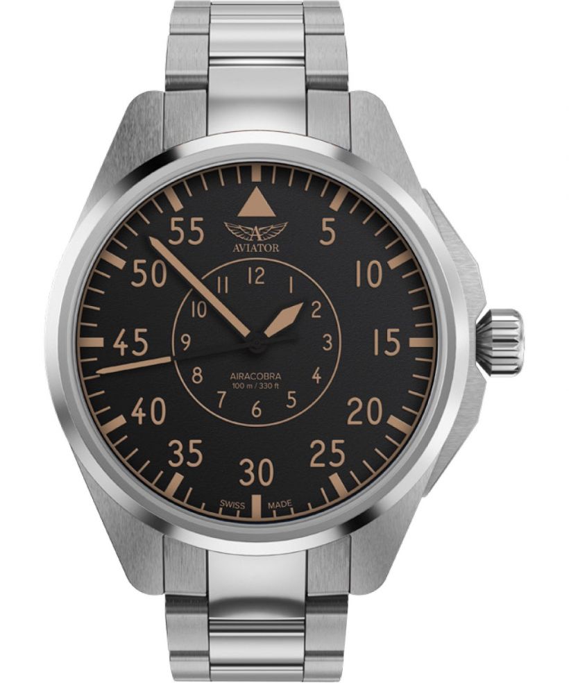 Zegarek męski Aviator Airacobra 43 Heritage Automatic