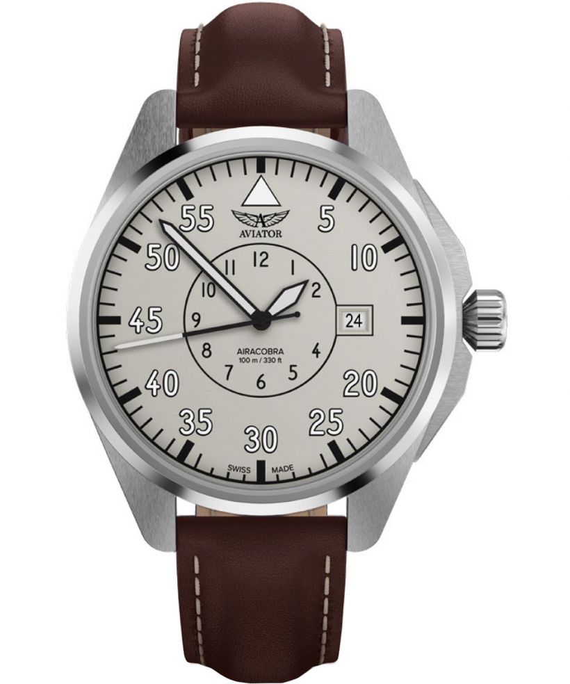 Zegarek męski Aviator Airacobra 43 Heritage Automatic