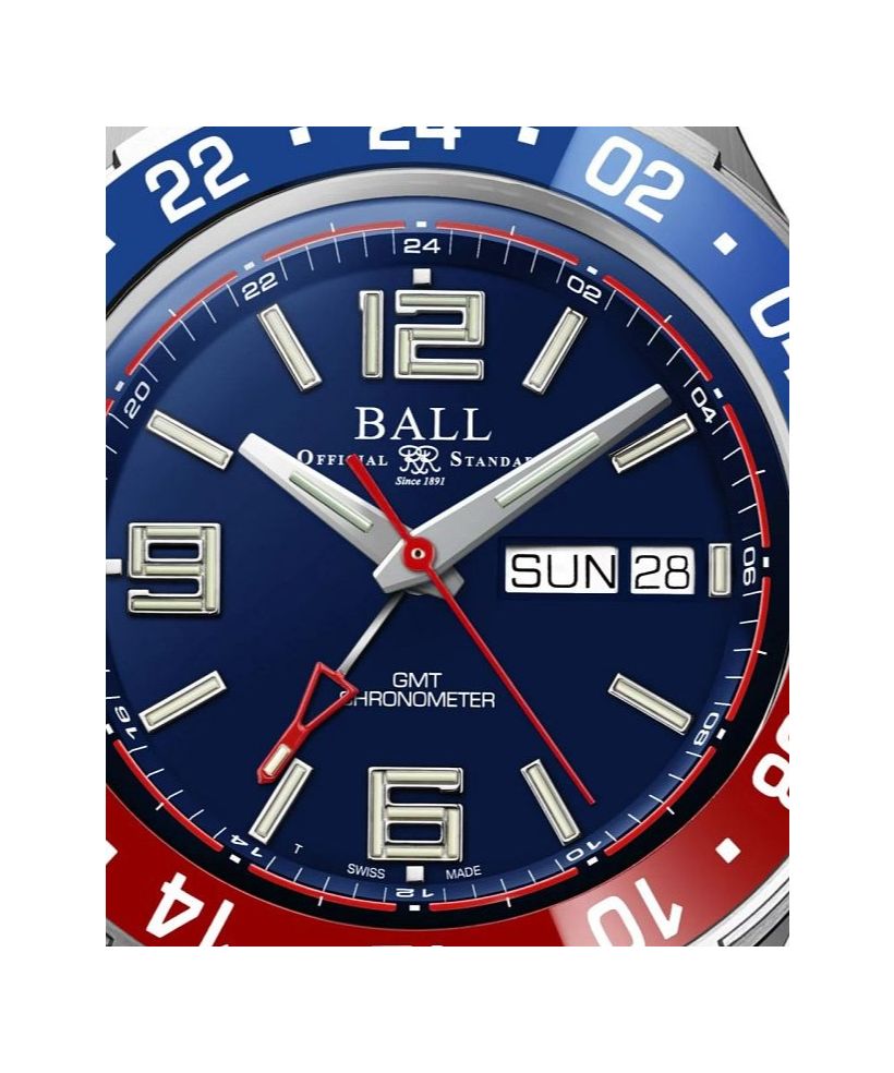 Zegarek męski Ball Roadmaster Marine GMT Titanium Automatic Chronometer Limited Edition