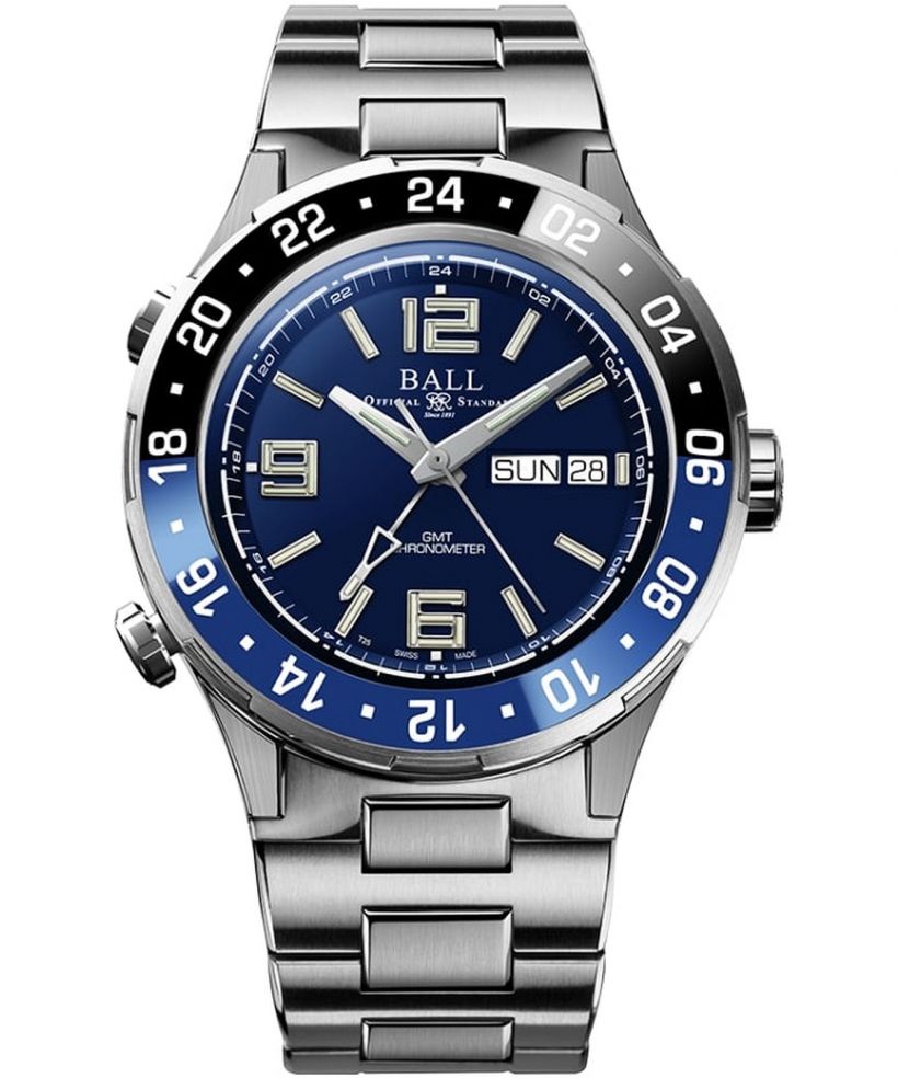 Zegarek męski Ball Roadmaster Marine GMT Titanium Automatic Limited Edition