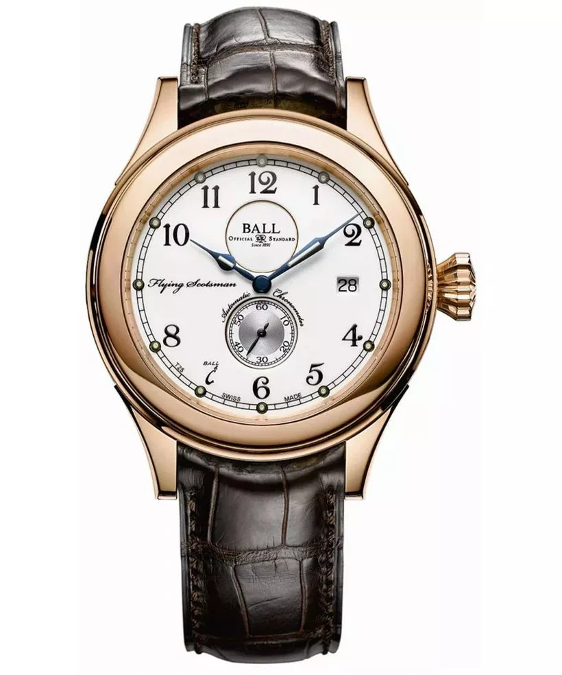 Zegarek męski Ball Trainmaster Flying Scotsman 18K Gold Limited Edition