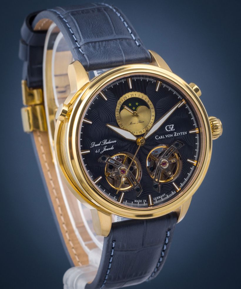 Zegarek męski Carl von Zeyten Durbach Twin Balance Automatic