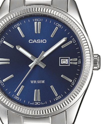 Zegarek męski Casio MTP niebieski