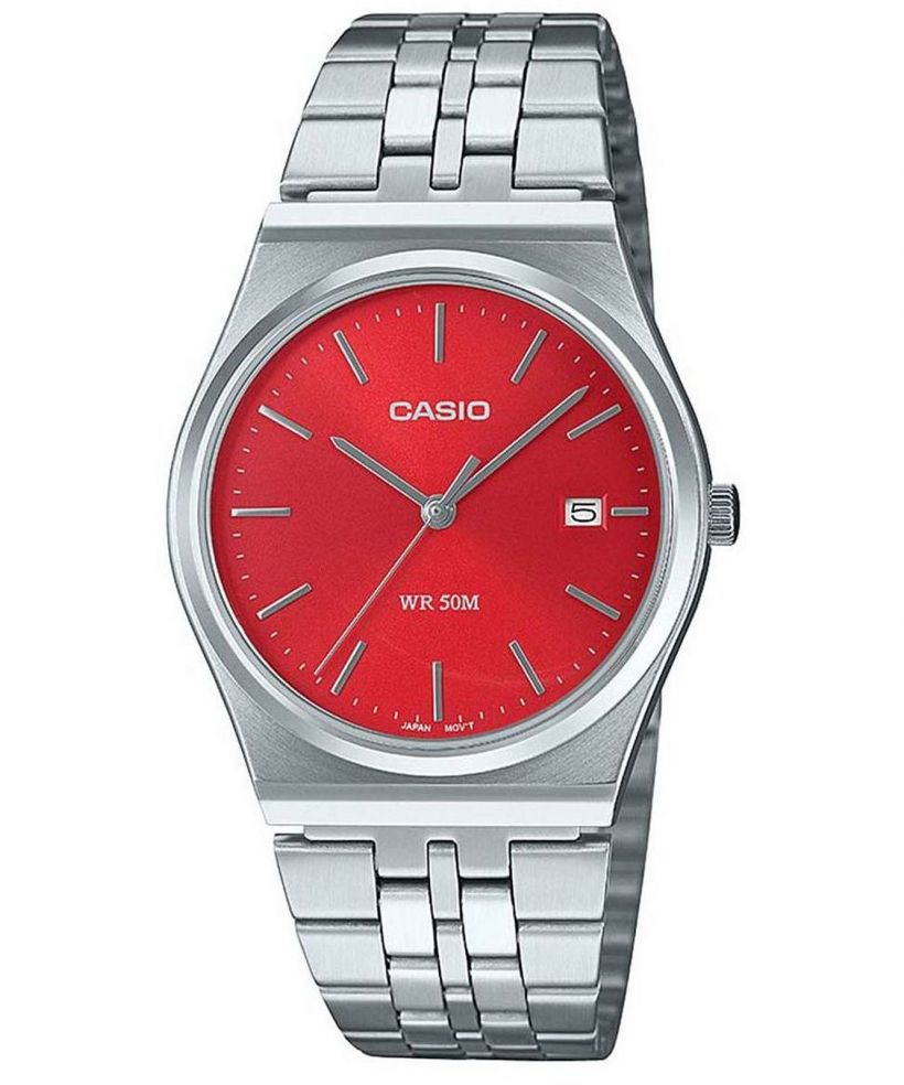 Zegarek męski Casio Timeless Collection czerwony