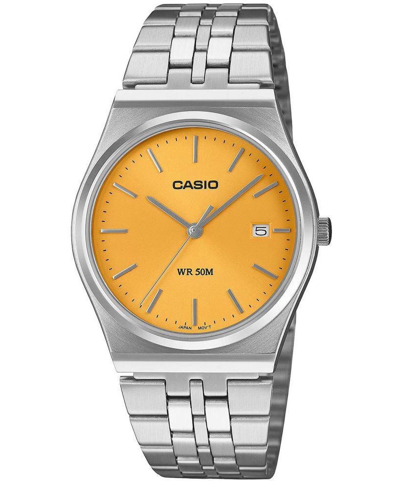 Zegarek męski Casio Timeless Collection zółty