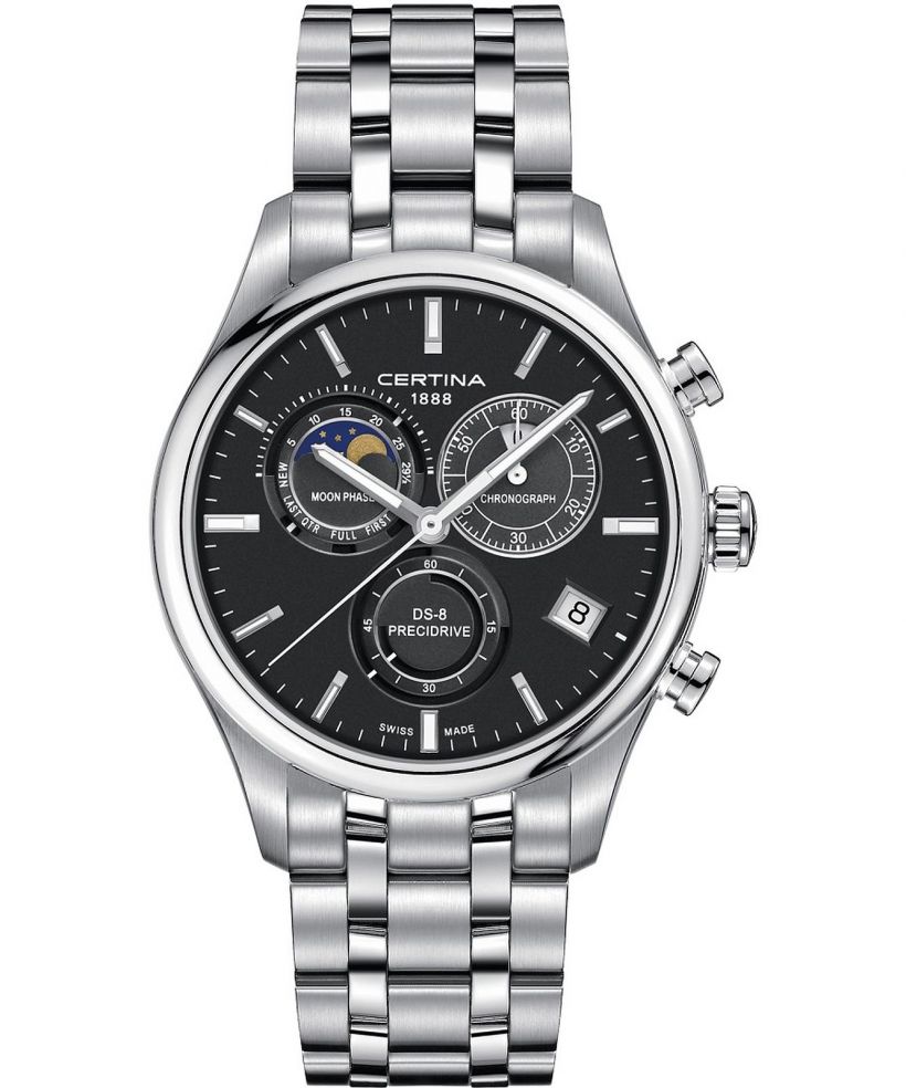 Zegarek męski Certina DS-8 Chrono Moon Phase